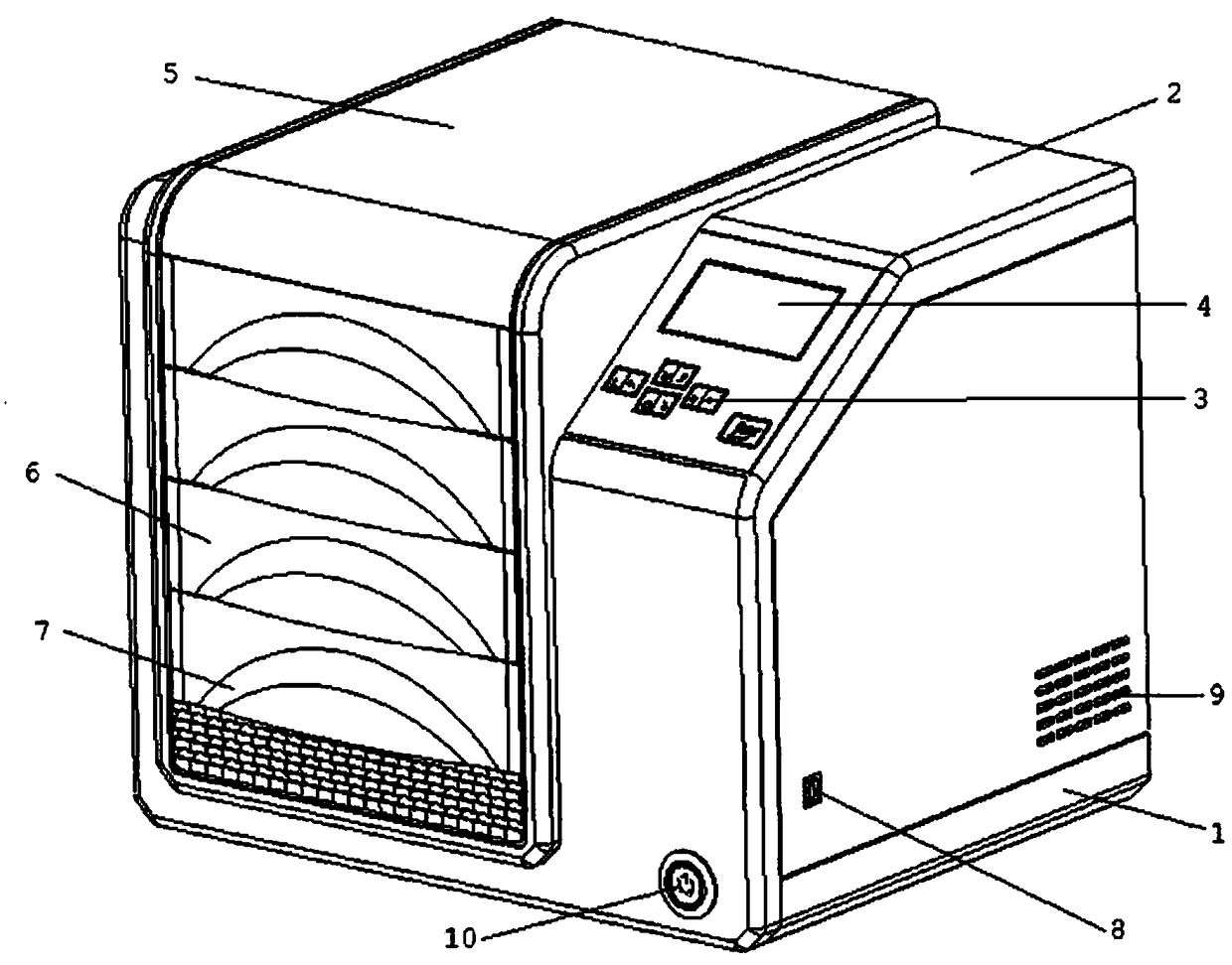 High-efficiency and high-sensitivity biomacromolecular membrane transferring and dyeing system and equipment