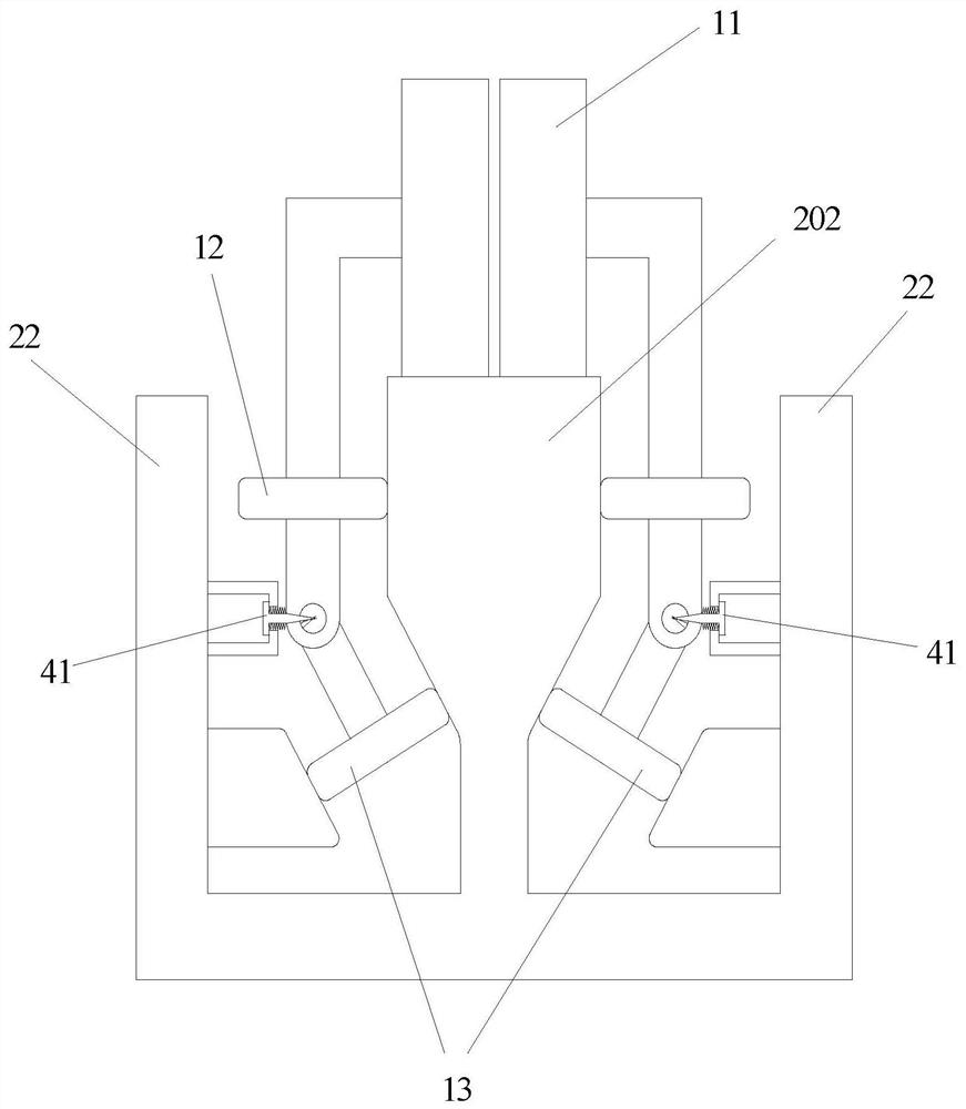 Straddle type monorail system adapting to different gradients by adjusting wheeltrack acting force