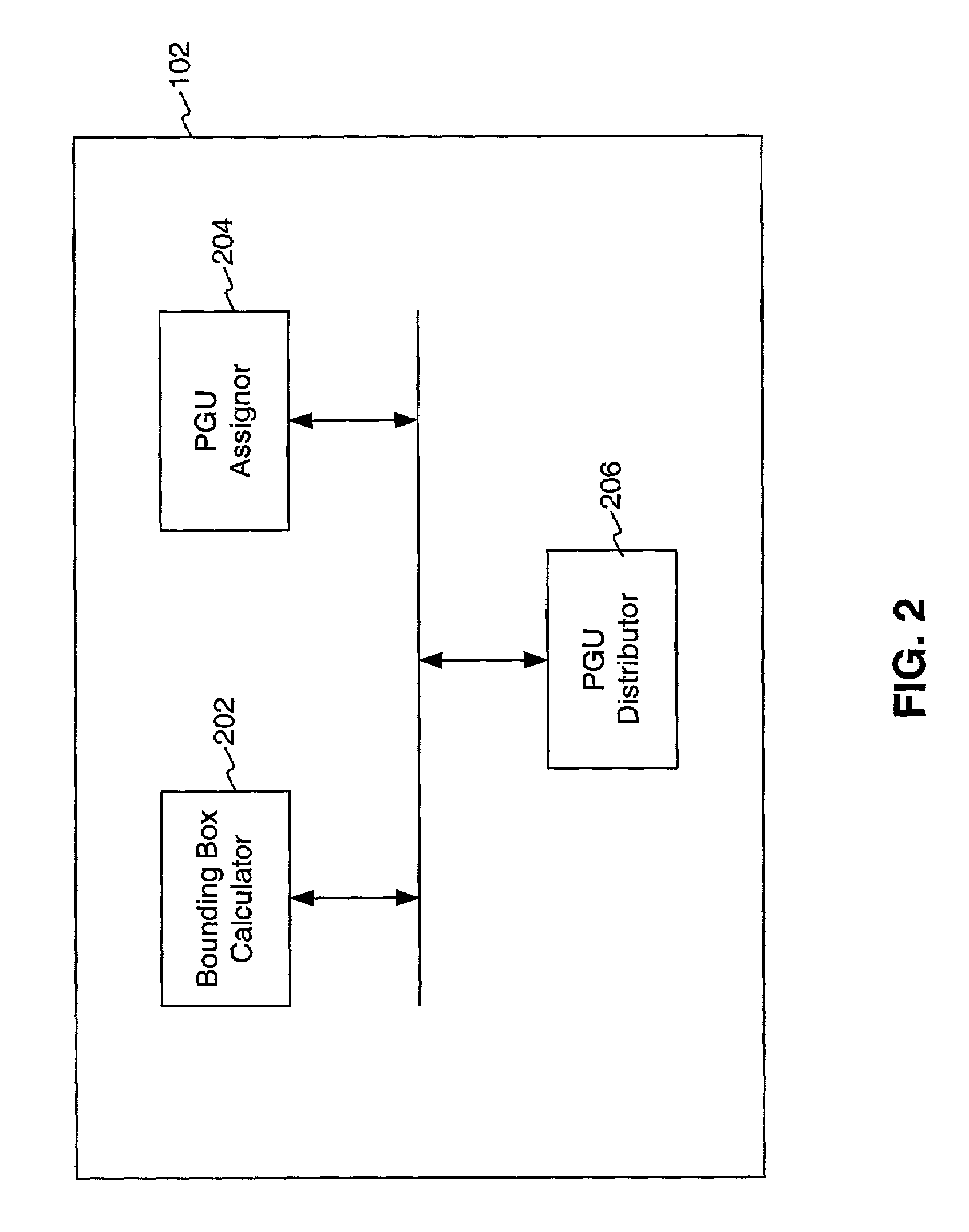 Method and system for minimizing an amount of data needed to test data against subarea boundaries in spatially composited digital video