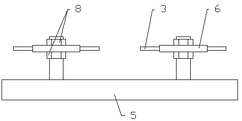 A cylindrical capacitor fastening plate