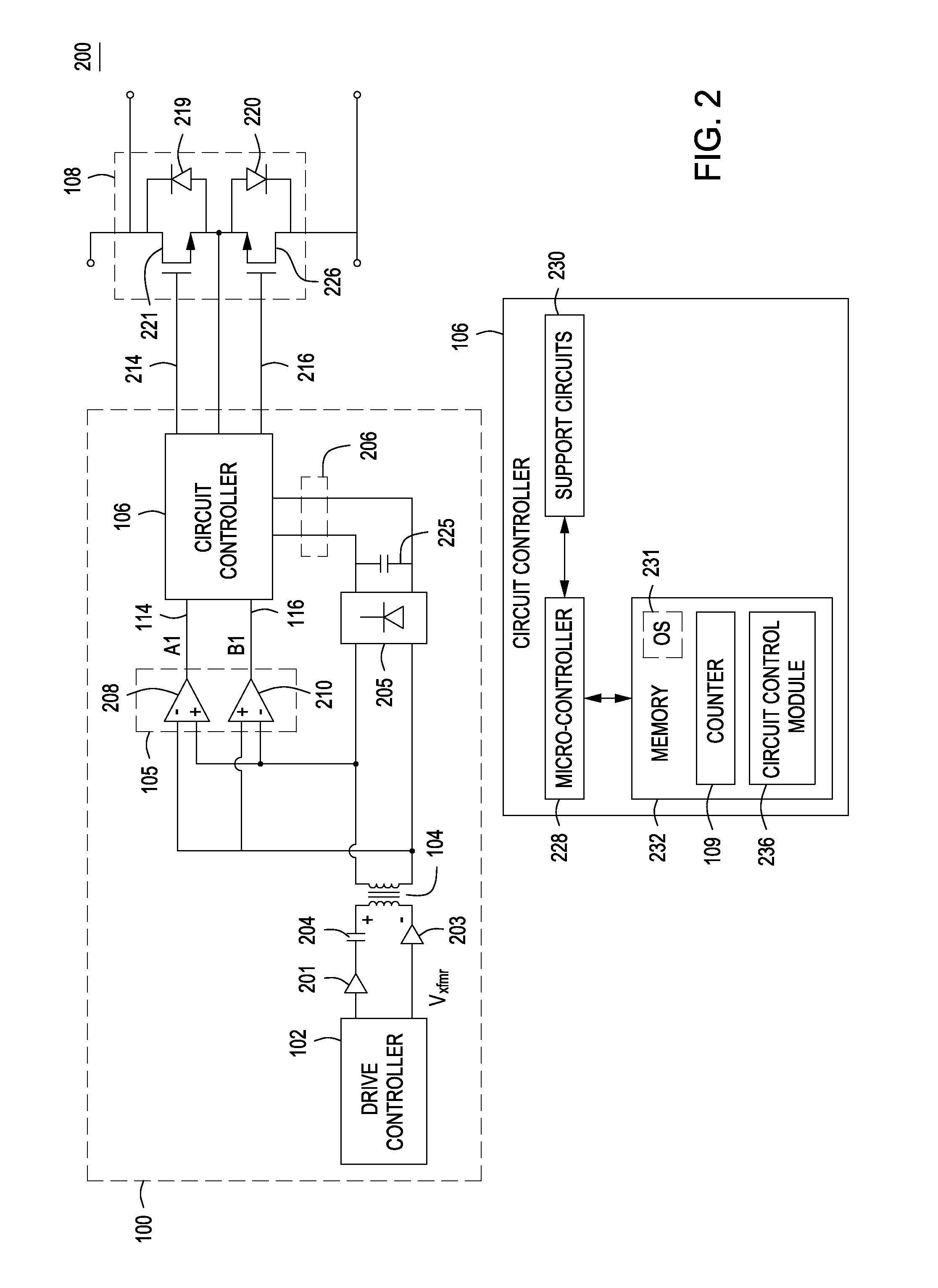 Method and apparatus for transmitting combined power, control and data through an isolation barrier