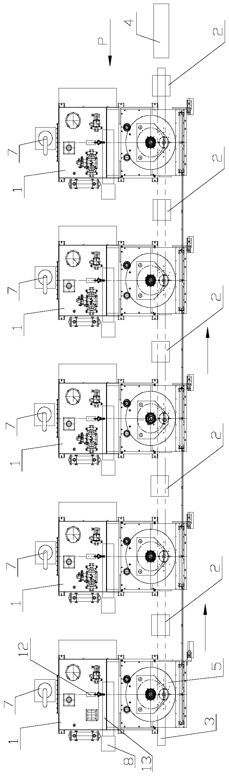 Plastic multi-color automatic integrated production equipment and method