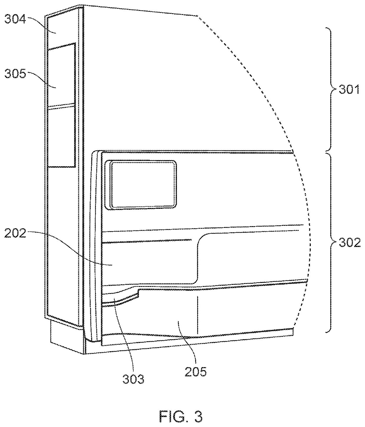 Aircraft stowage unit