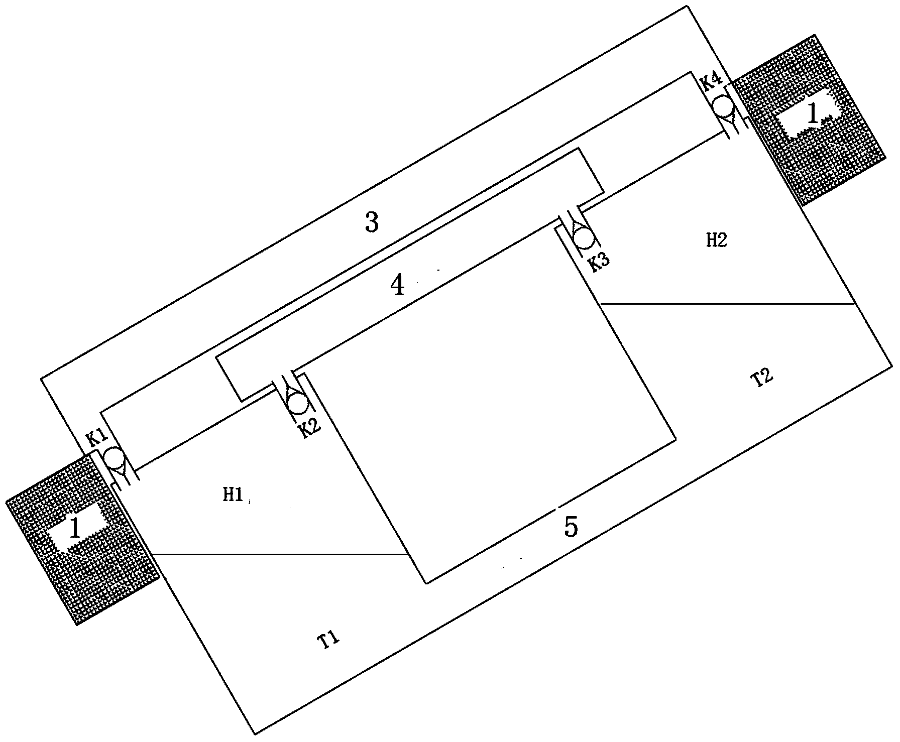 Environment-friendly long-service-life matrix-combinable wave power generation unit