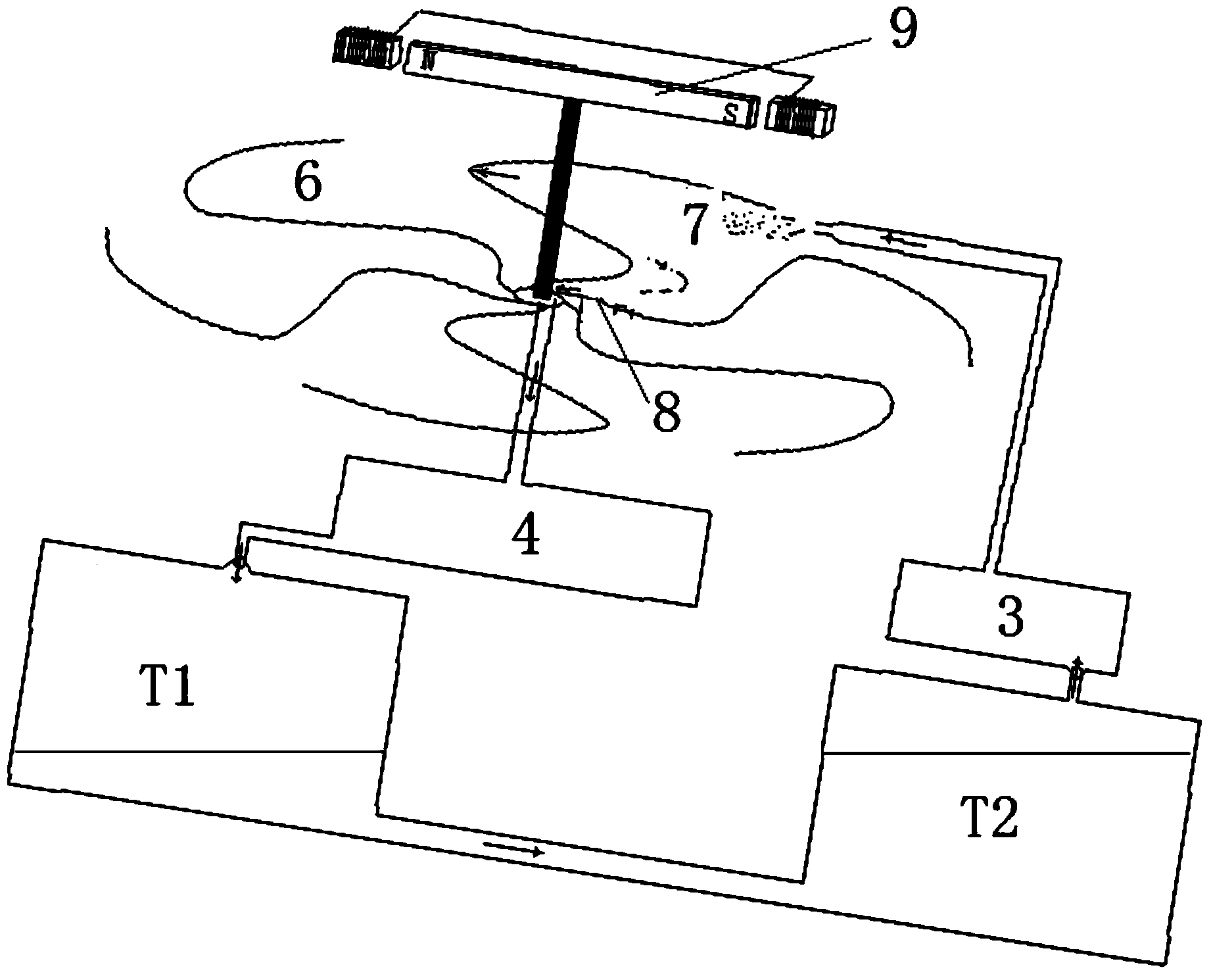 Environment-friendly long-service-life matrix-combinable wave power generation unit