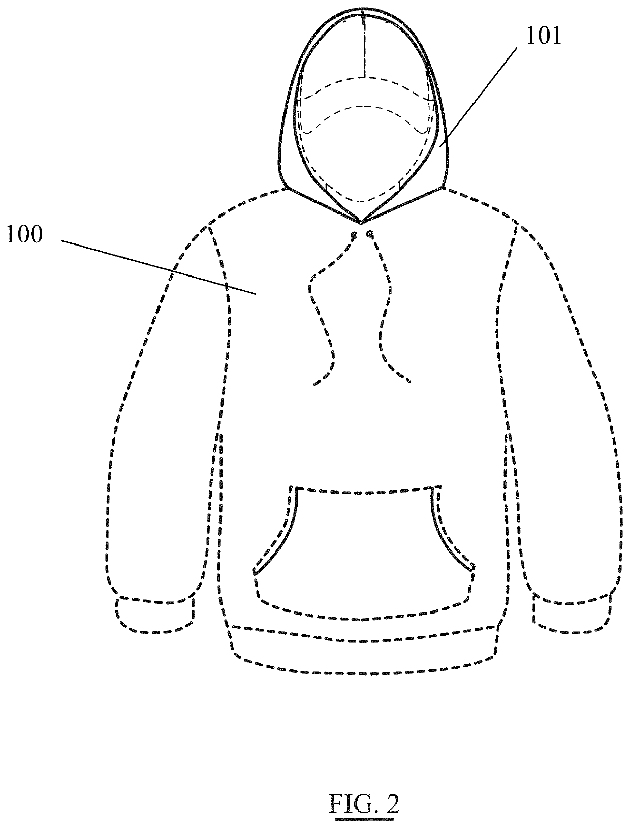 Garment with magnetic clasp and methods of using the same