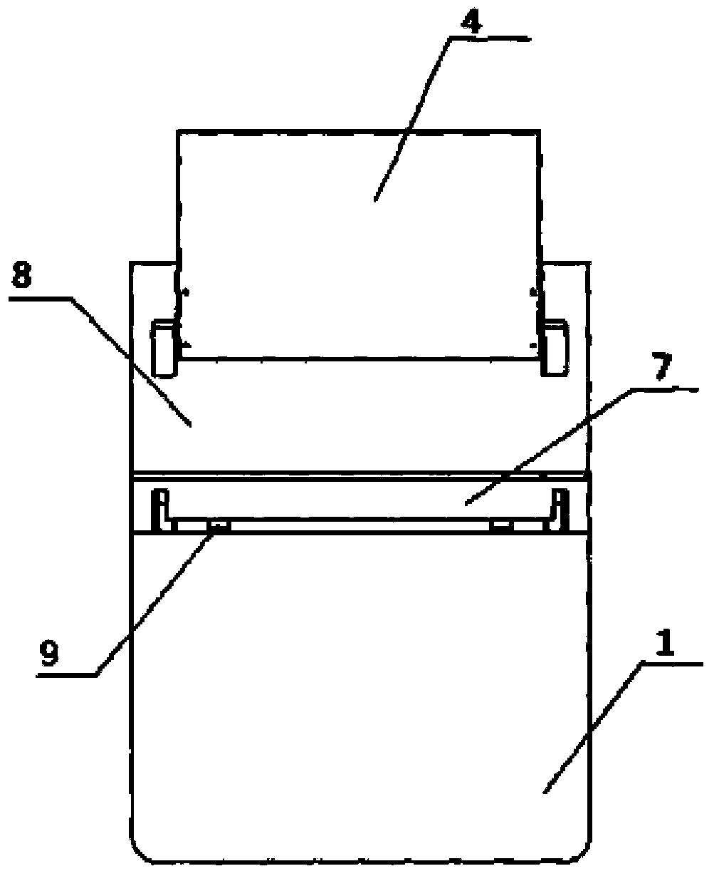 Strengthened safe student desk and chair assembly capable of resisting earthquake and avoiding risk