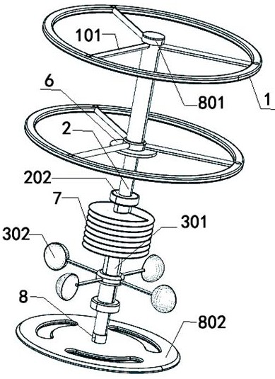 Compressed air jet self-starting vertical axis wind turbine and its detection method