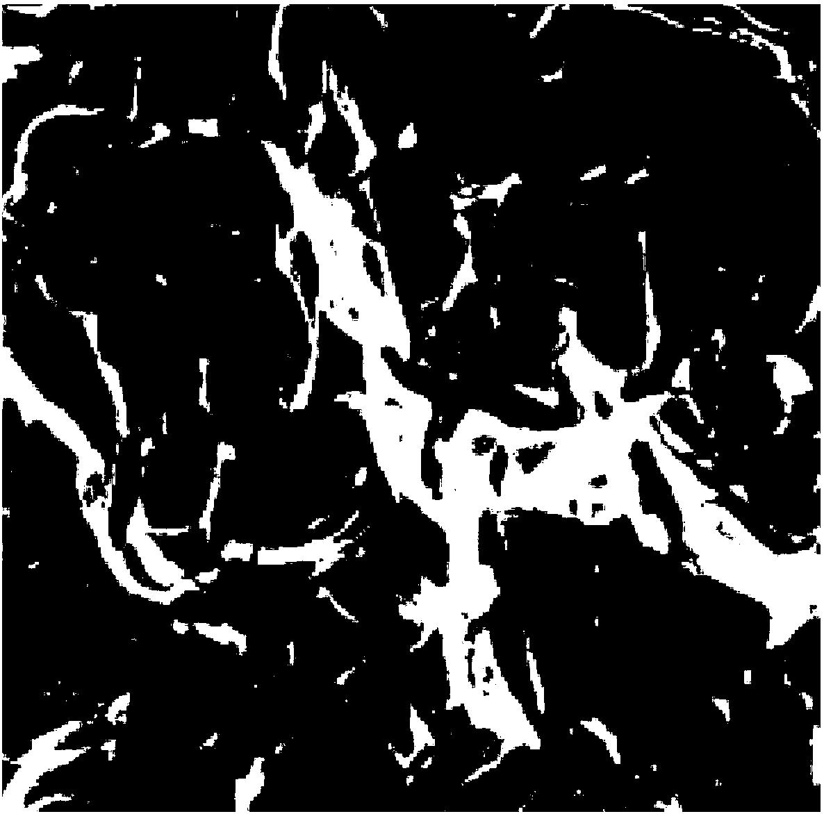 Graphene and metallic oxide composite electrode material and preparation method thereof