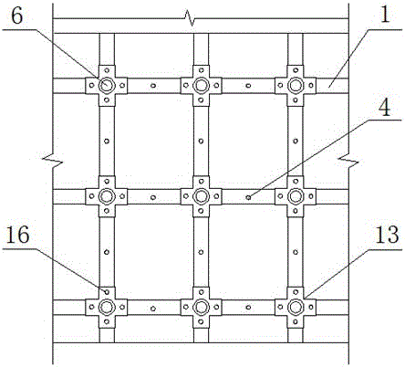Rapidly assembled recyclable frame anchor structure and construction method