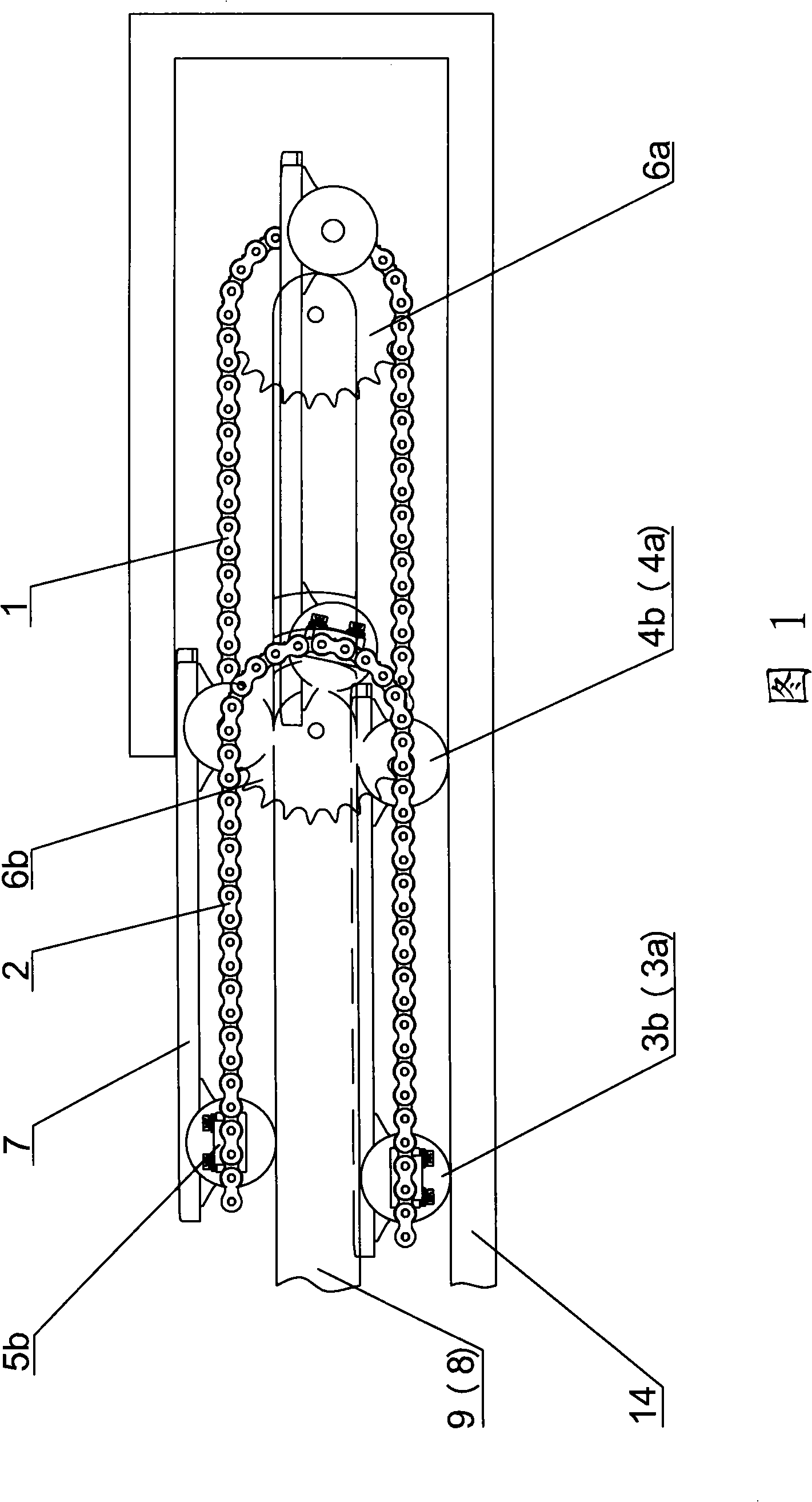 Pedal steering apparatus, steering method of conveyor and conveyor with low structure height