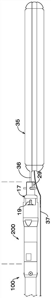 Laser positioning mounting bar for borehole stress meter and mounting method of mounting bar