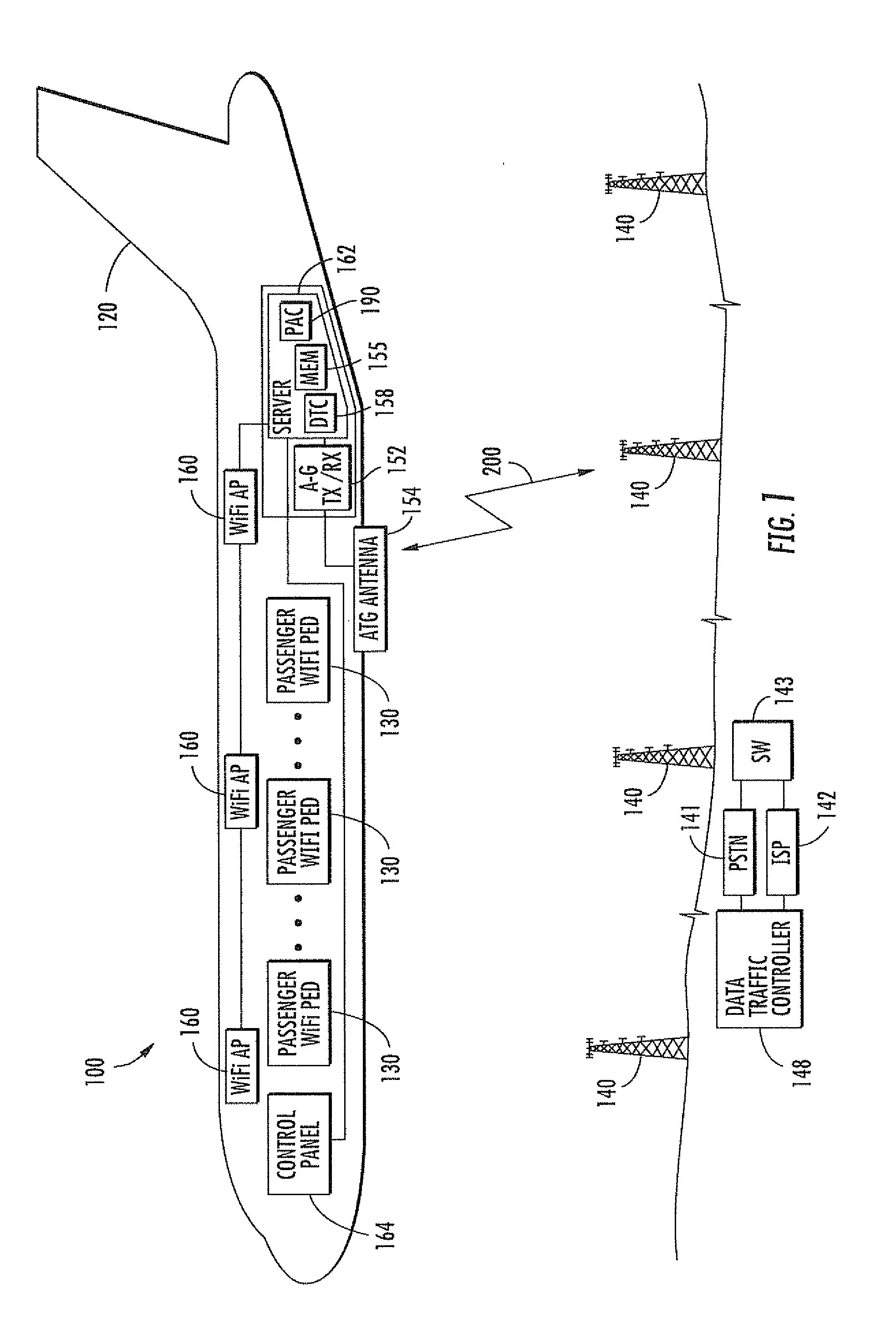 Registration of a personal electronic device (PED) with an aircraft ife system using aircraft generated registration token images and associated methods