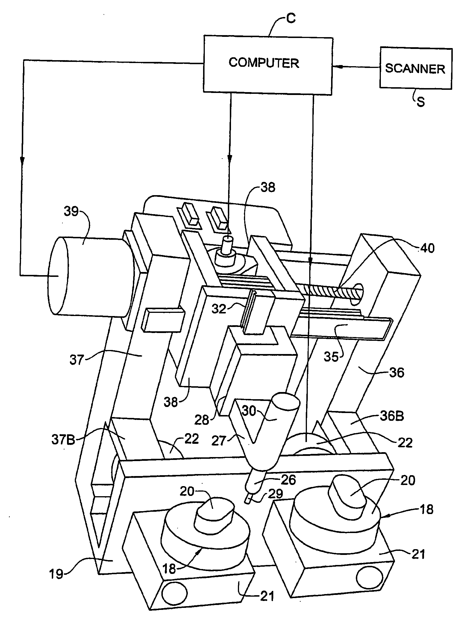 Computer-controlled milling machine for producing lenses for clip-on accessory