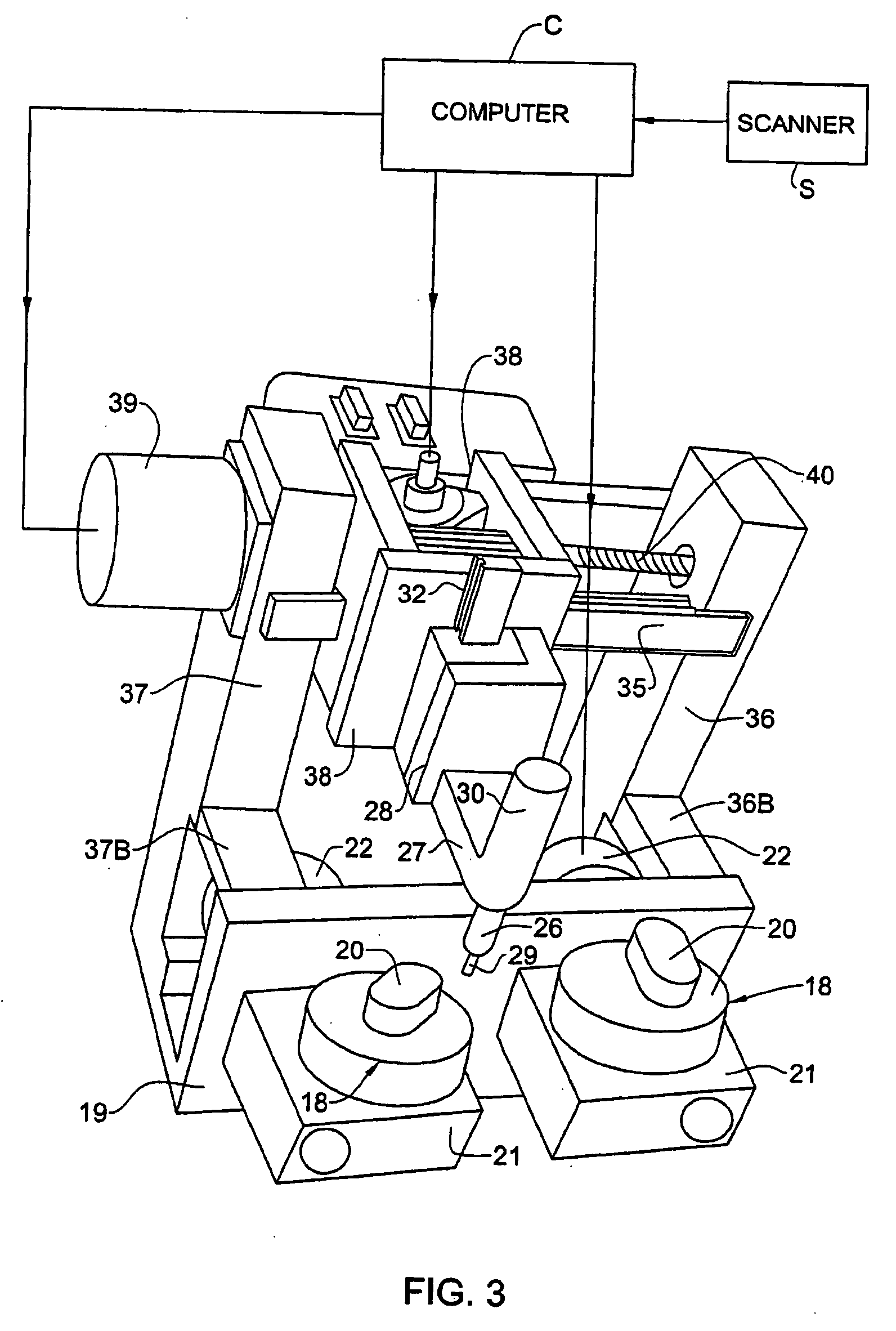 Computer-controlled milling machine for producing lenses for clip-on accessory