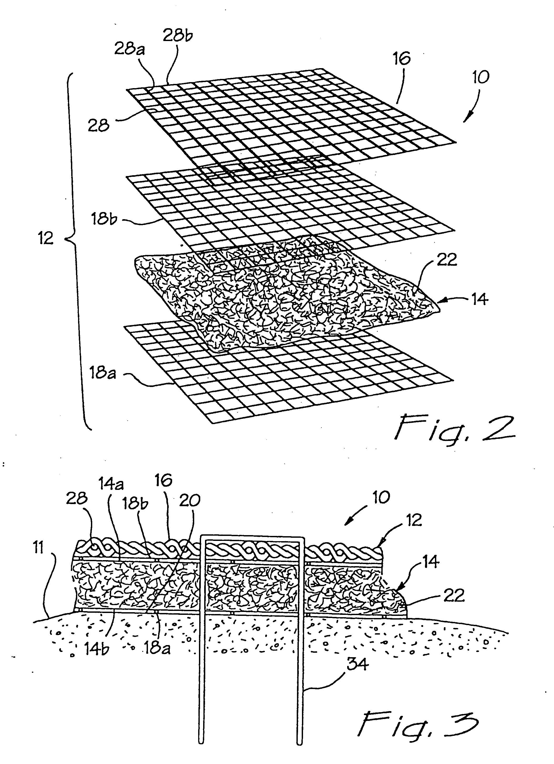 Erosion control system and method of manufacturing same