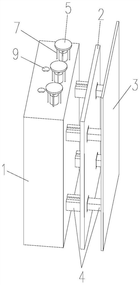 Wind-vibration-resistant building outer wall for passive ultra-low energy consumption building and mounting method of wind-vibration-resistant building outer wall