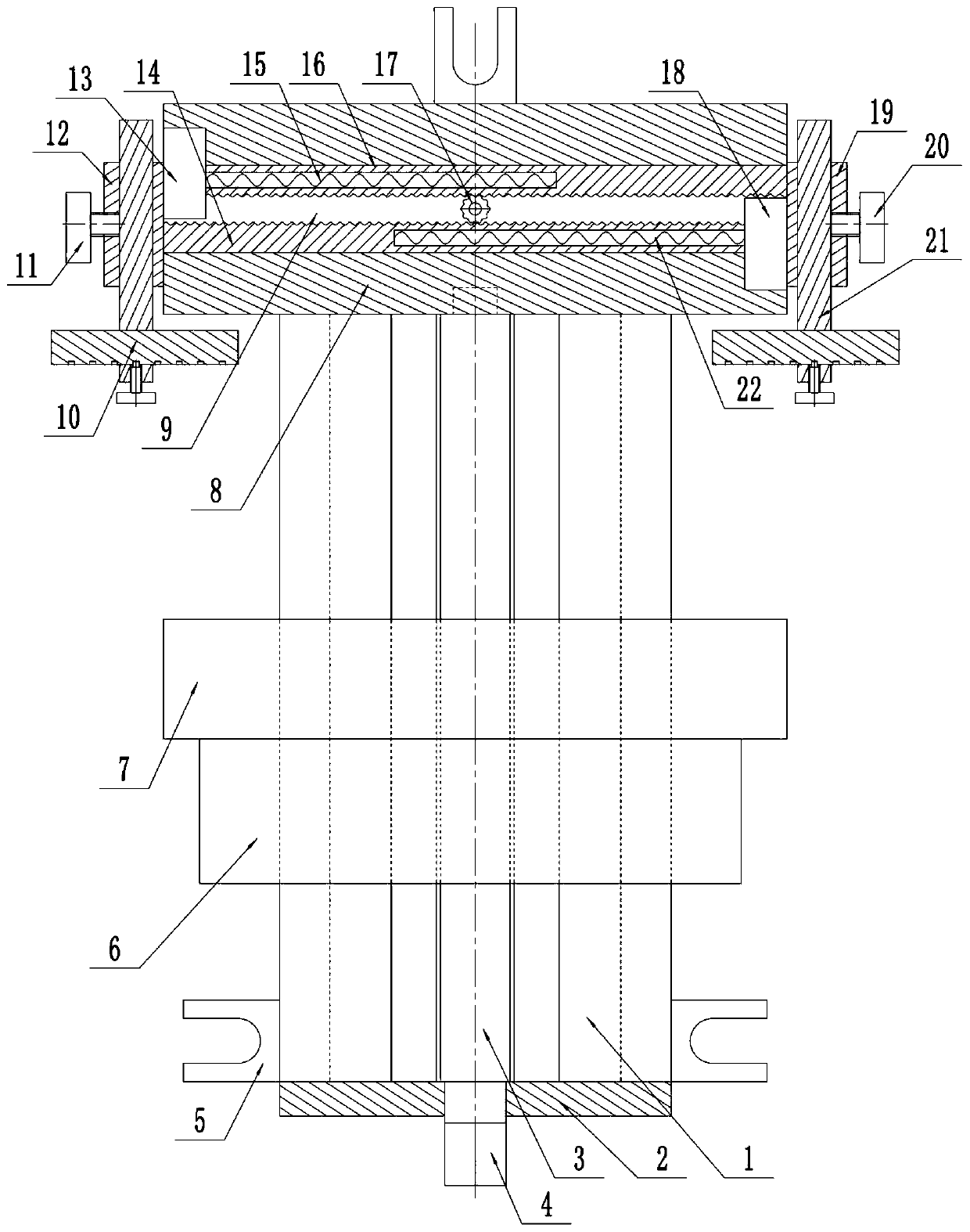 A positioning and clamping device for machining