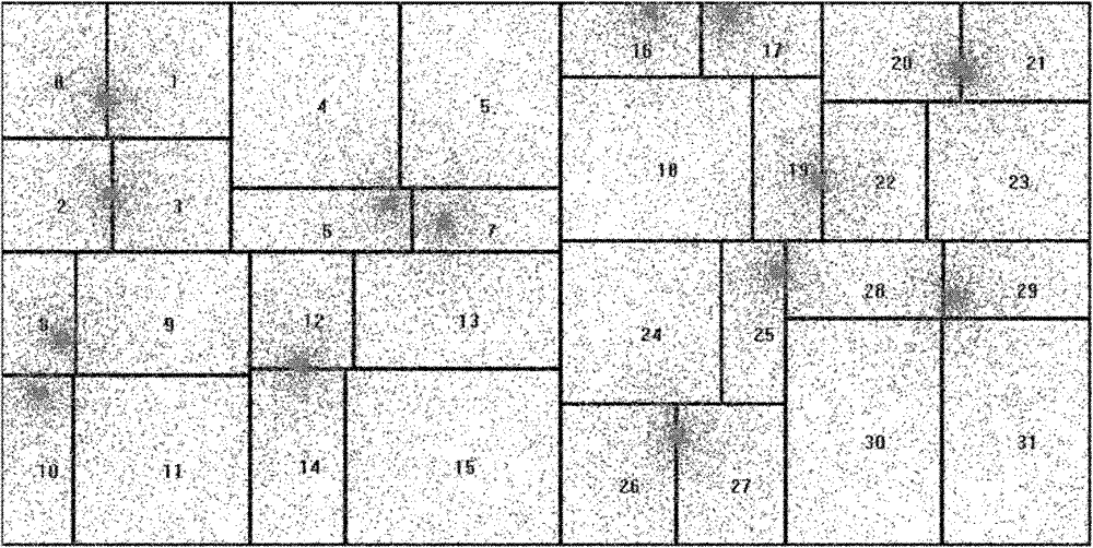 Self-adaptive load balancing method for parallelization of spatial computation