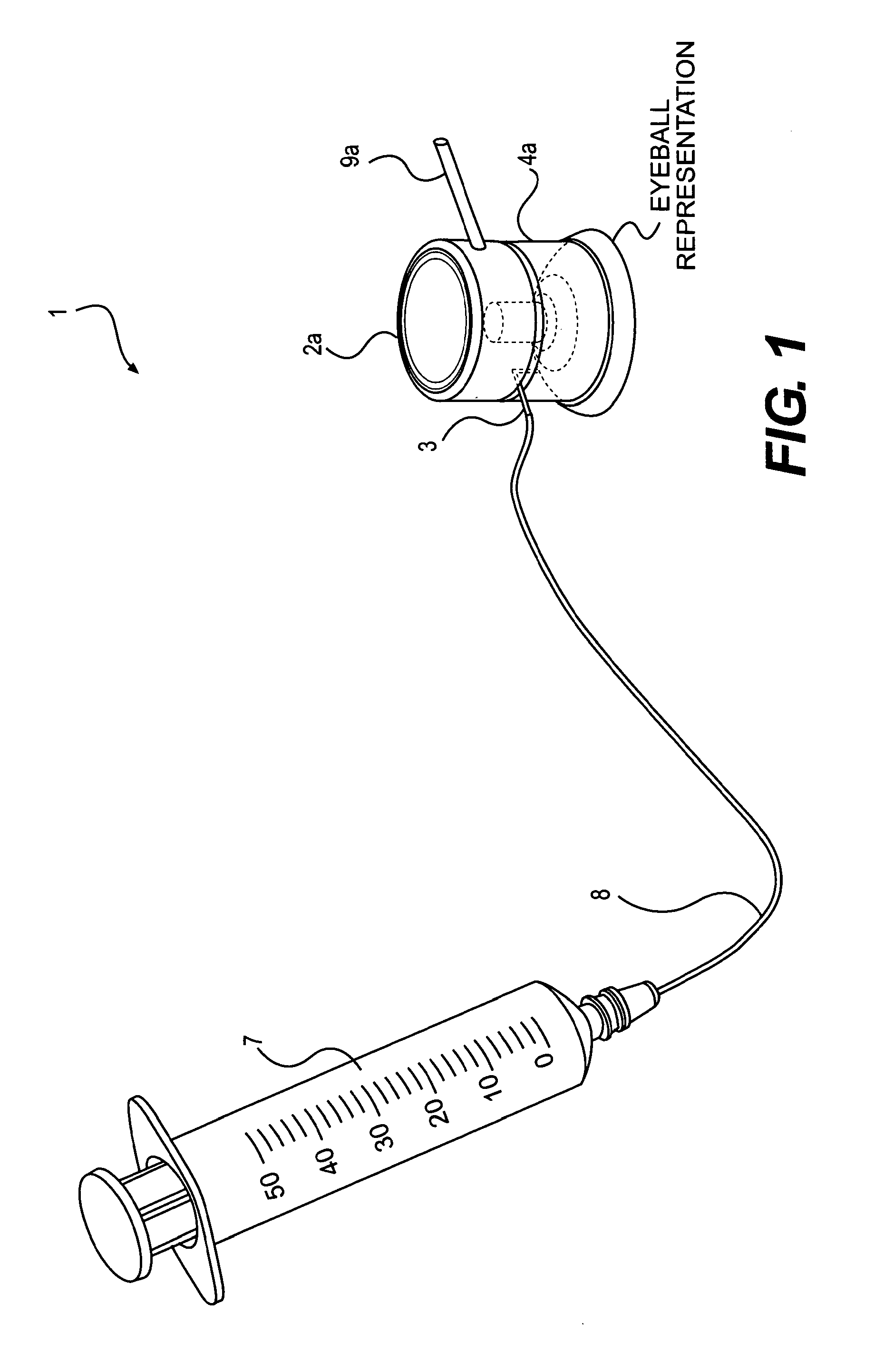 Device and method for the controlled delivery of ophthalmic solutions
