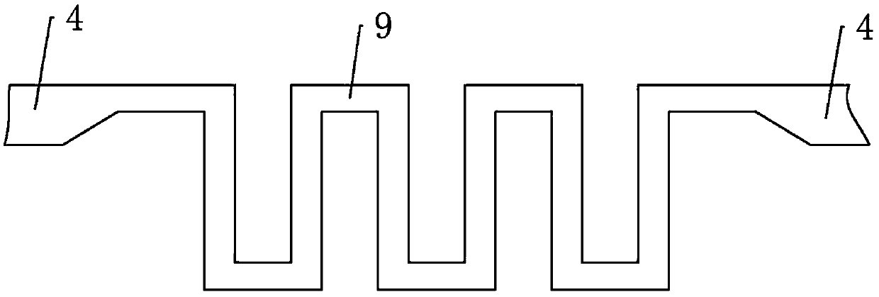 Battery signal acquisition wire harness with bending structure and bending process thereof