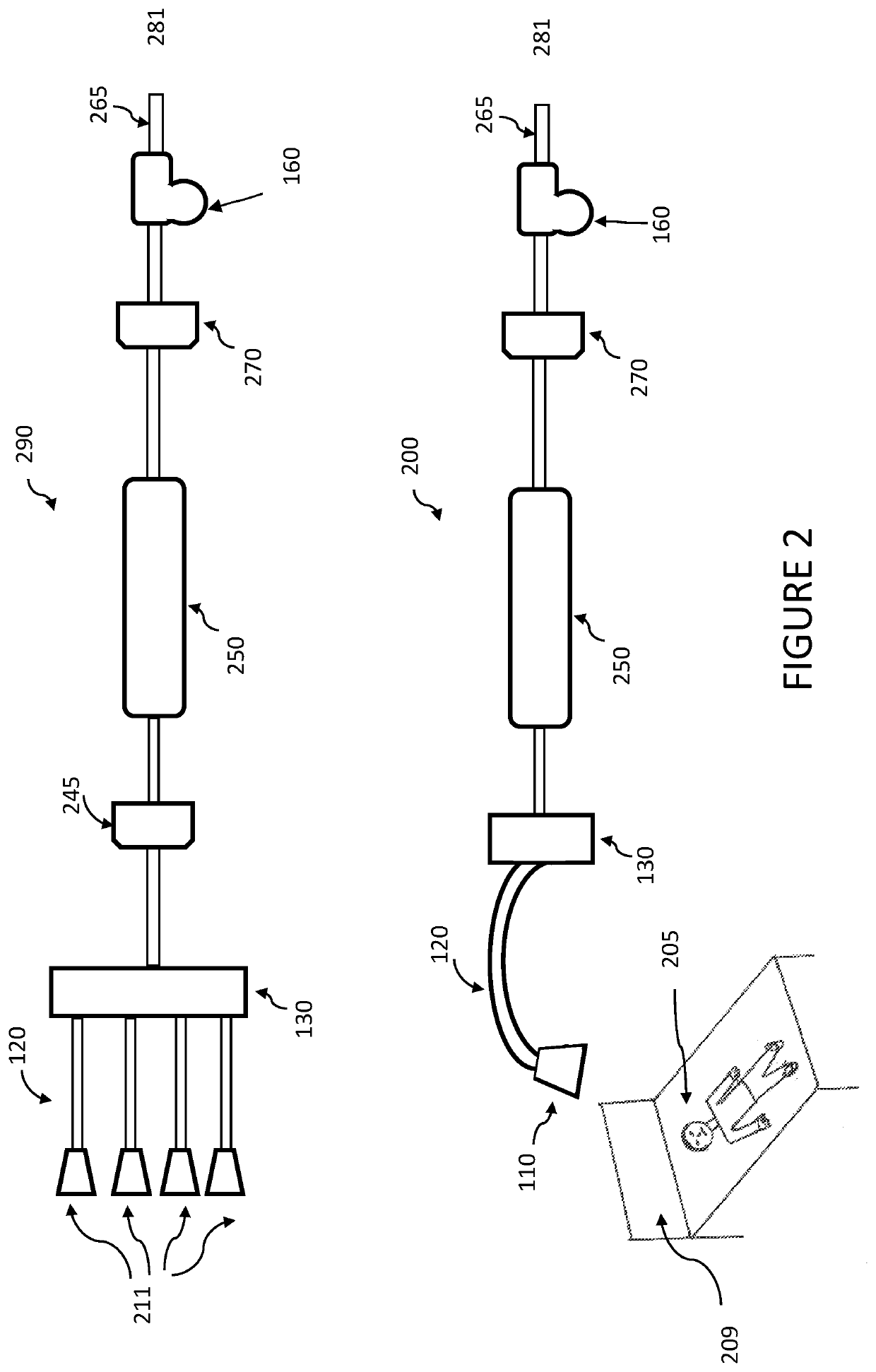 Systems and methods of reducing airborne pathogens and contaminants in a breathing zone