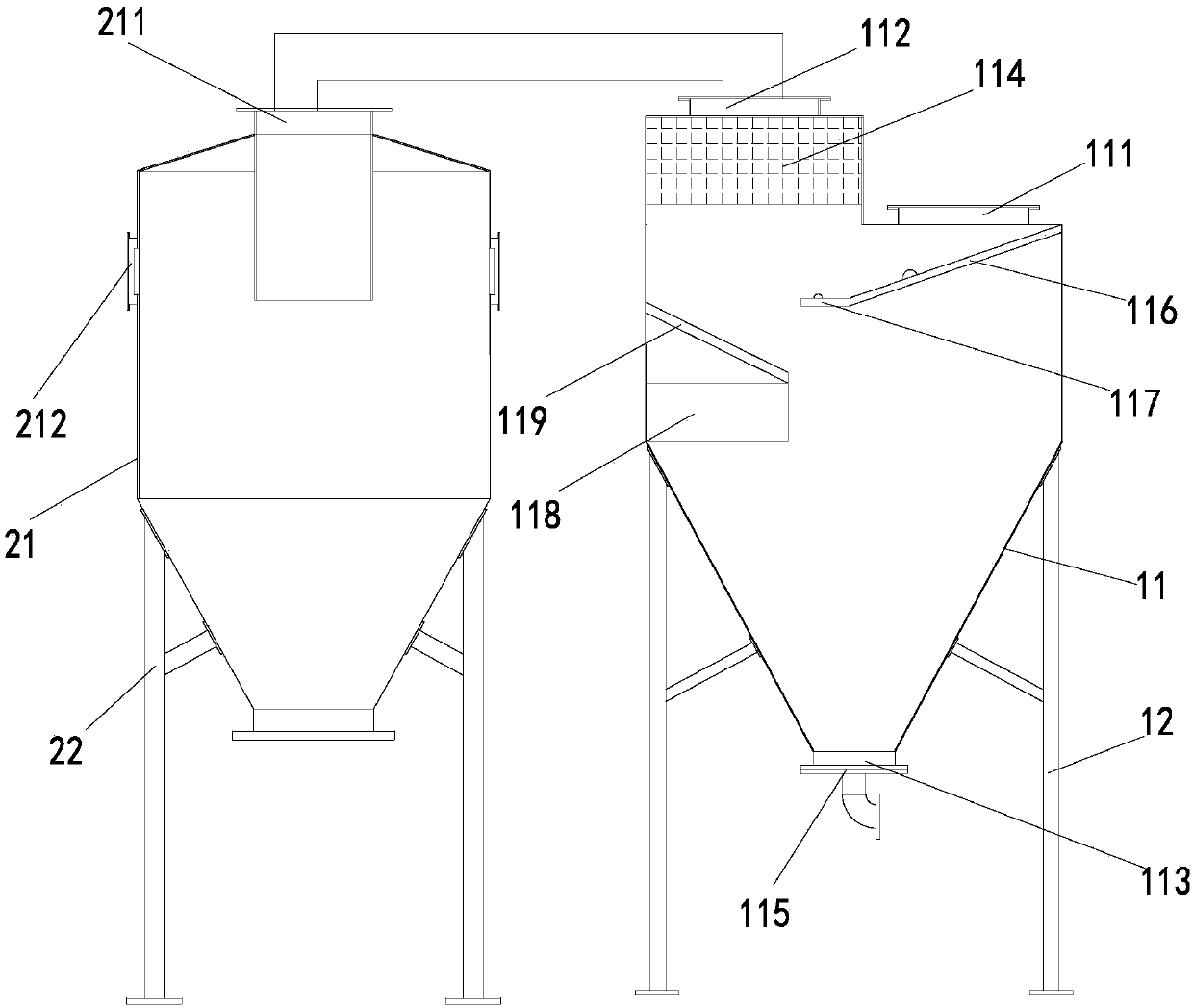 Efficient material filtering, recovery and separation device