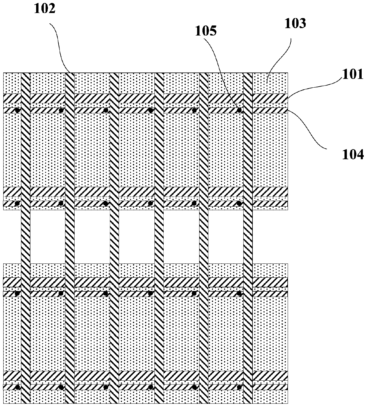 Array substrate, preparation method thereof and capacitive embedded touch screen