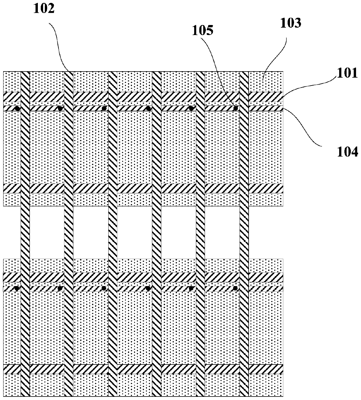 Array substrate, preparation method thereof and capacitive embedded touch screen
