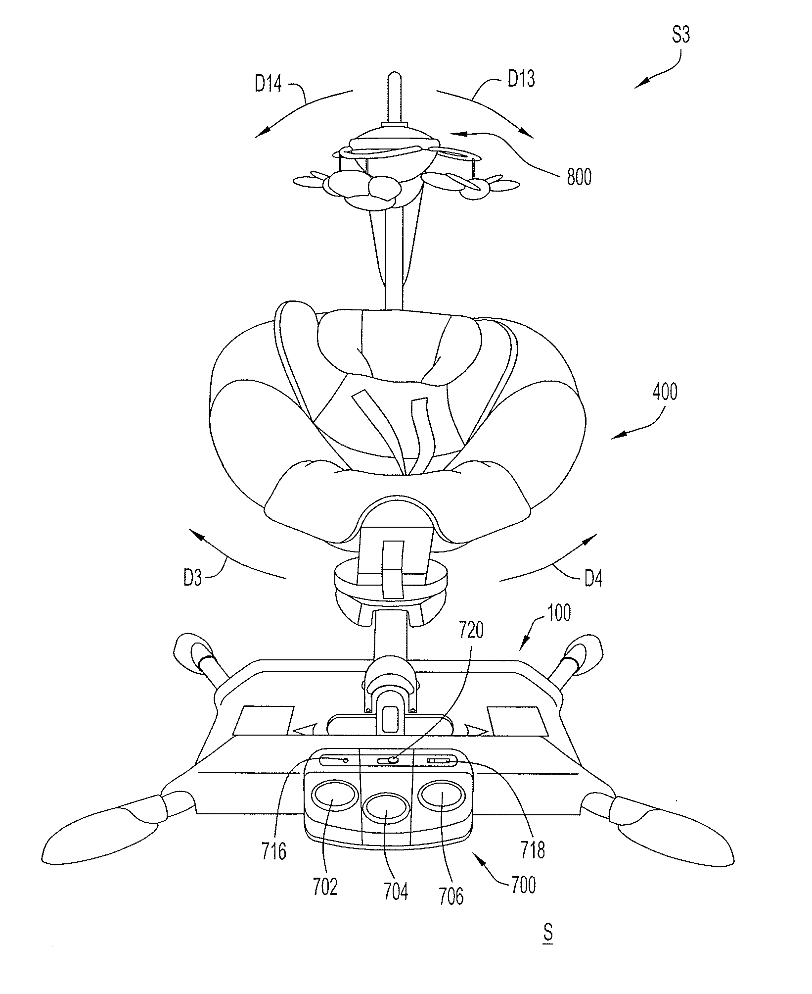 Infant swing and glider device