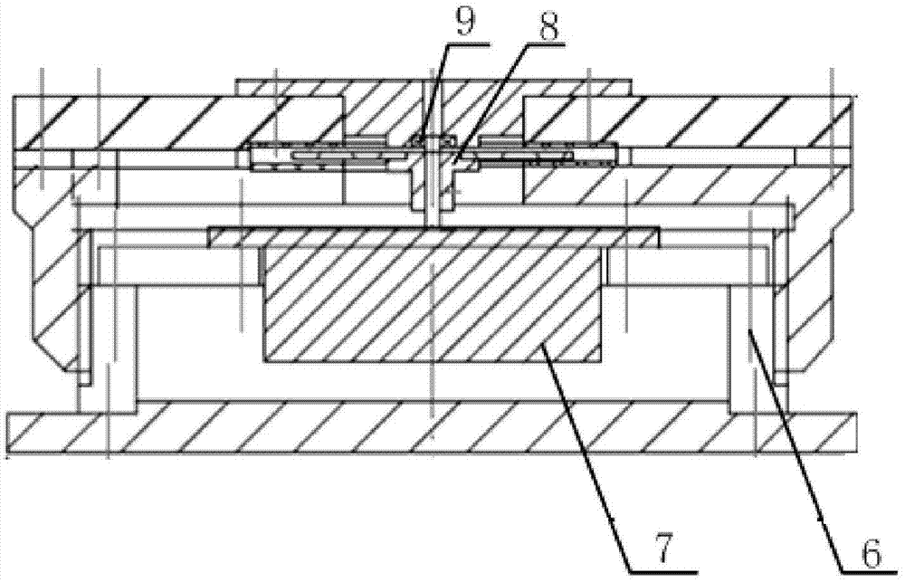 Precise assembling structure of static capacitance type adjustable final motion gyroscope