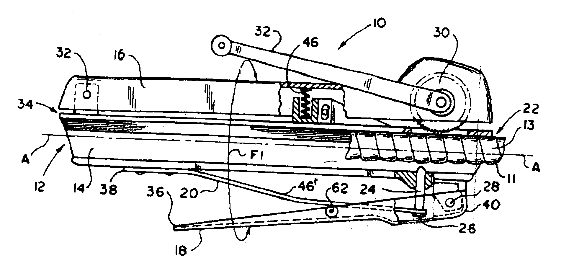 Tool for cutting armored cables