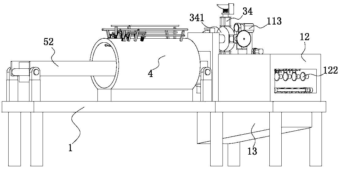 Refined coconut automatic peeling machine