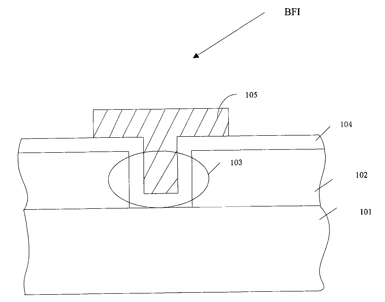 Method for removing pollutant granules in barrier layer and metal layer