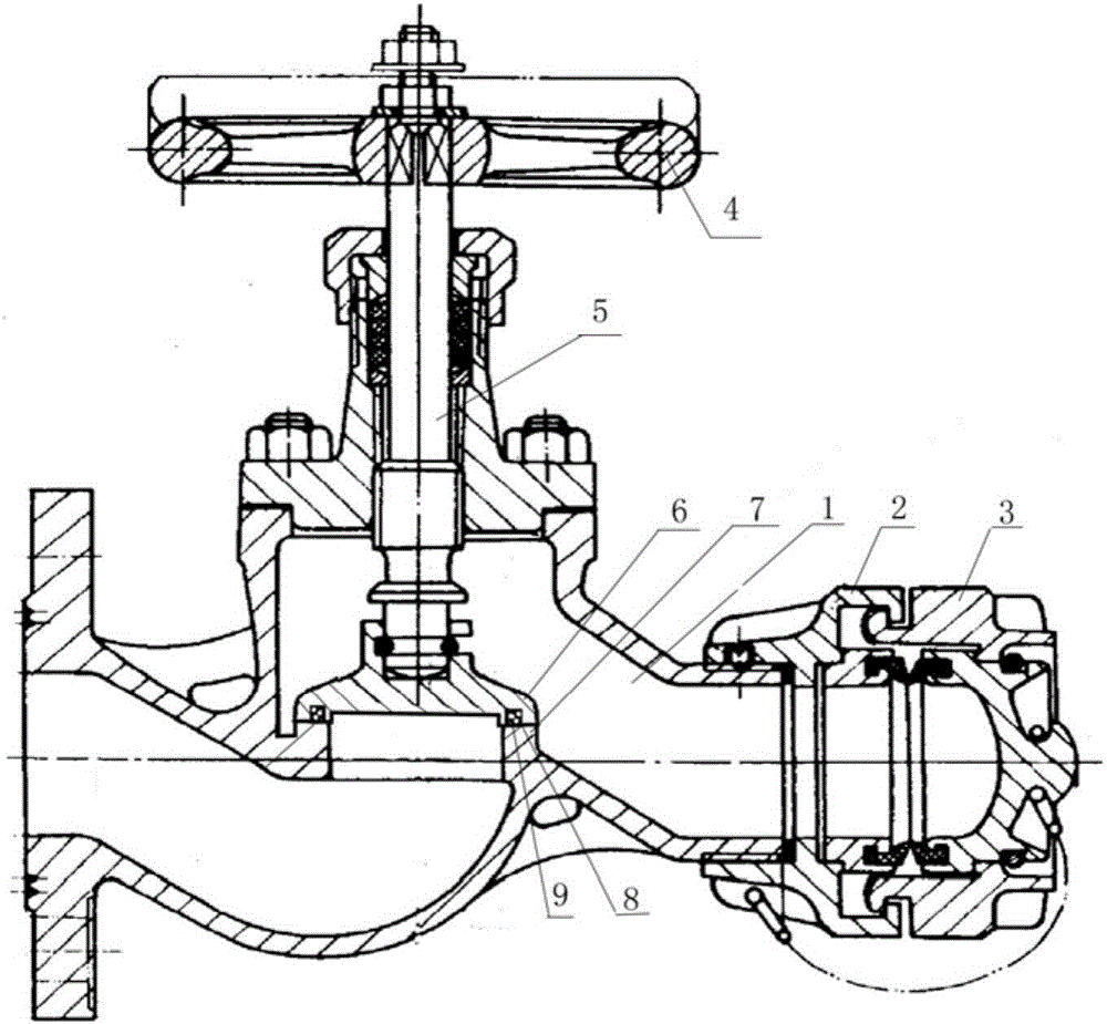 Hydrant seal structure with double sealing