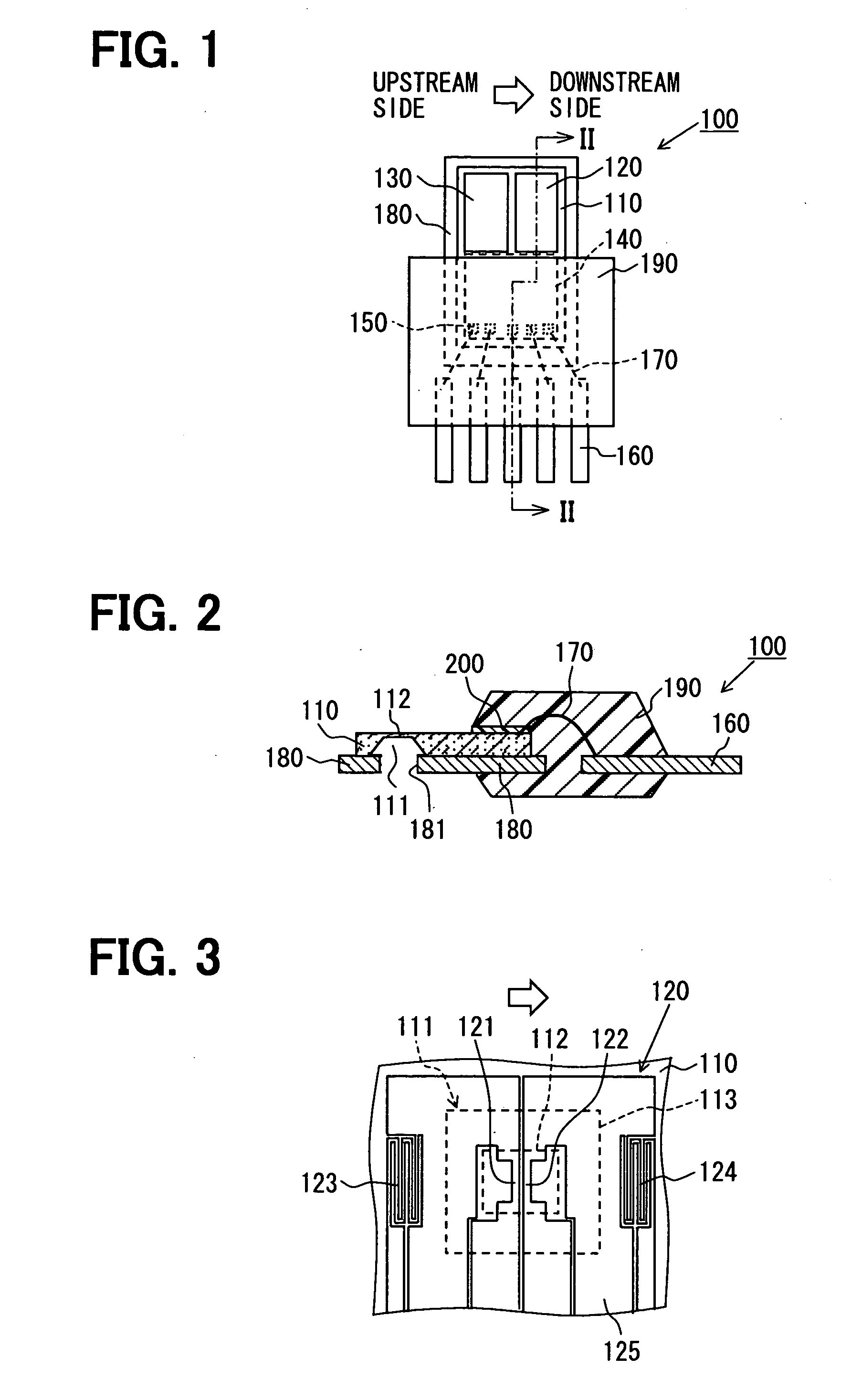 Semiconductor device for detecting flow rate of fluid