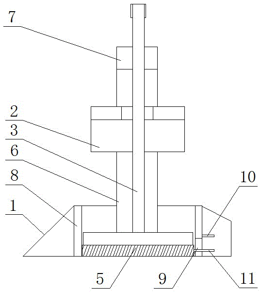 A kind of micro-force stampede type mouse trap