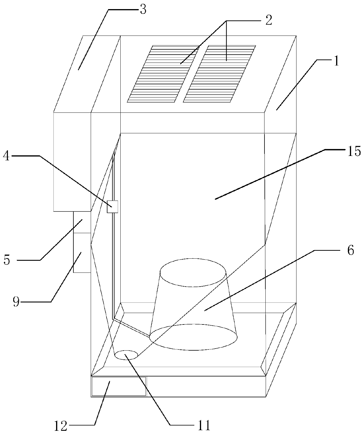 Electronic fly killing device