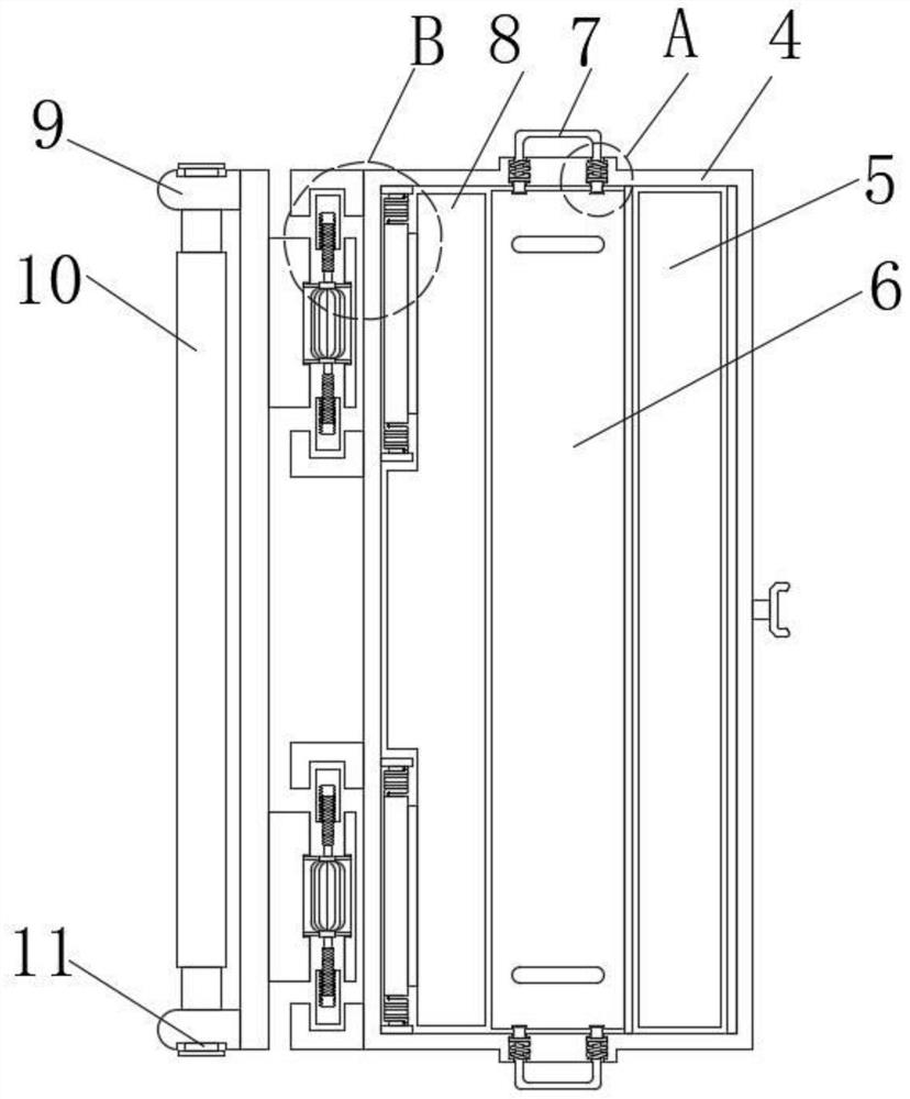 Storing hopper with dust suppression structure for flour lifting transportation