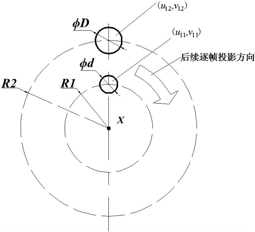 Rapid high-precision normal vector measurement method for hole making point of complicated curved surface