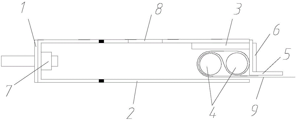 Tensioning device for applying pretensioning force to fiber cloth materials and tensioning method of tensioning device
