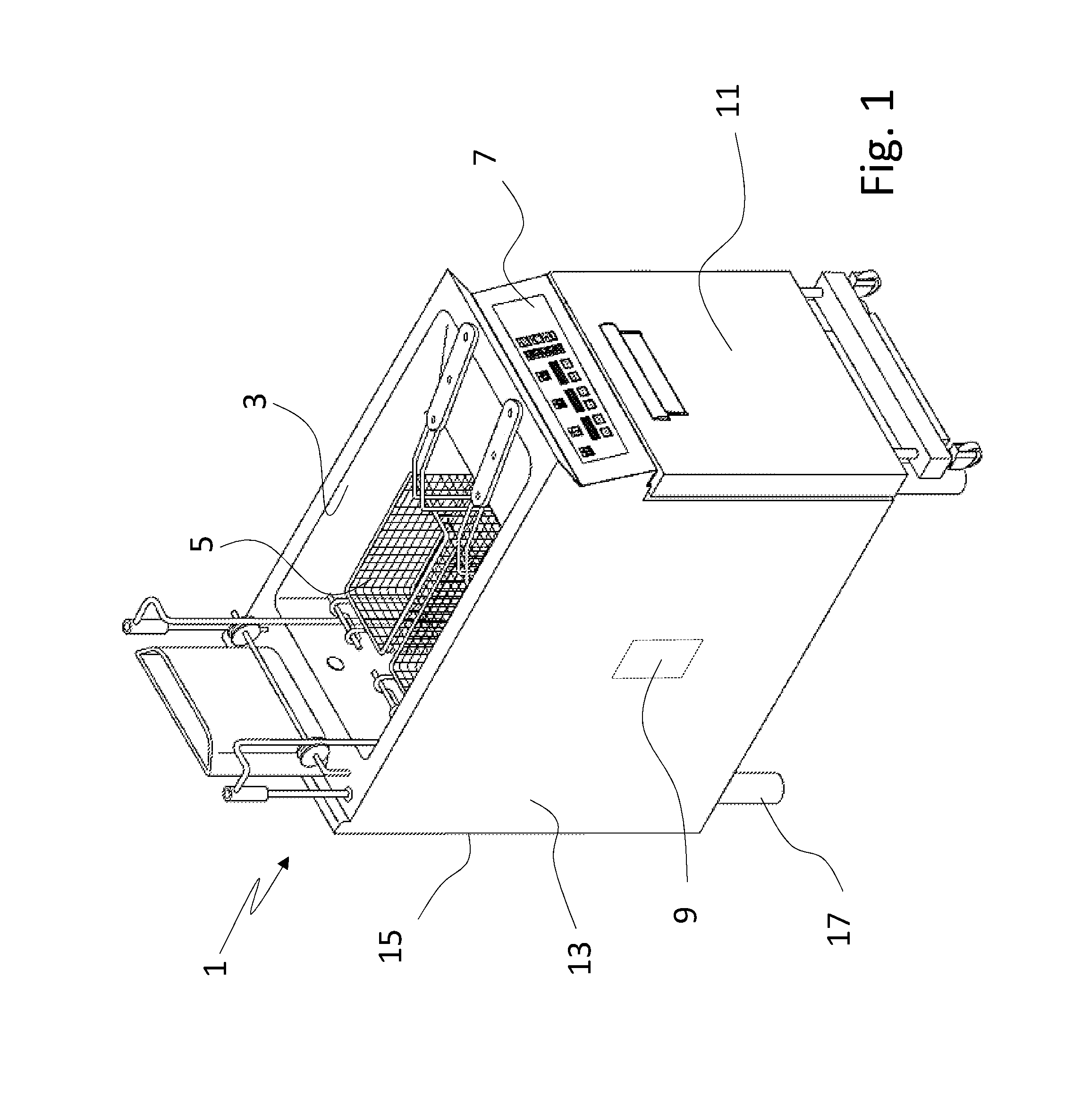 Method and computer program for controlling a fryer, and fryer arranged for carrying out such method