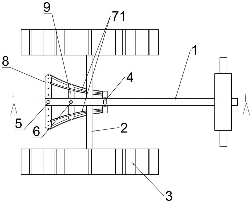 Lotus root digging device