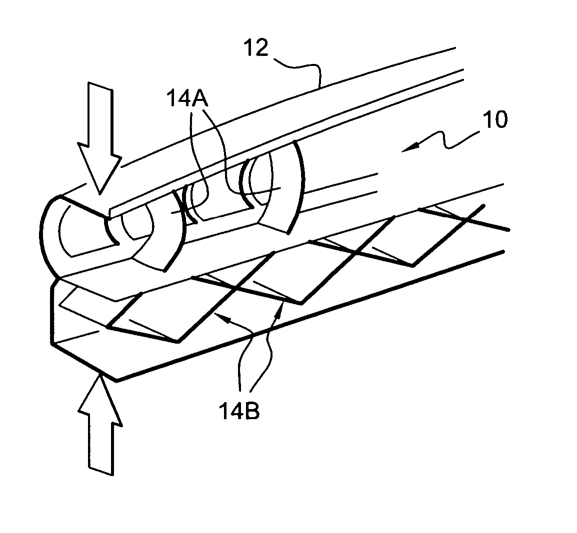 Fender support for a motor vehicle