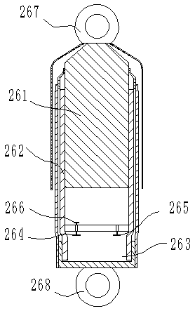 Building glass transporting device and application method thereof