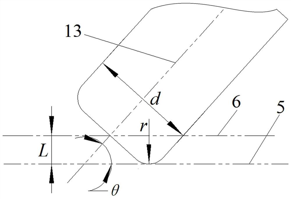 Five-axis corner characteristic efficient machining tool path generation method