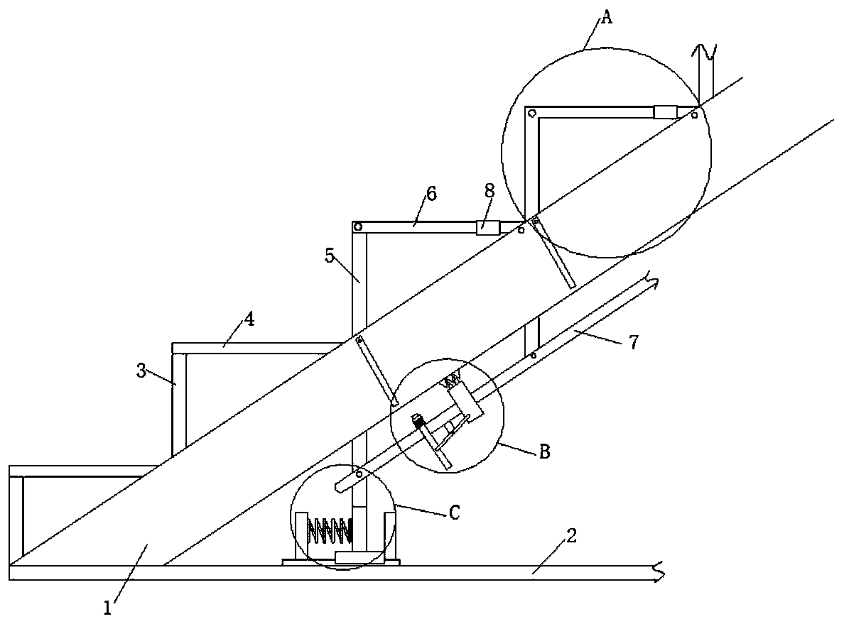 Intelligent stair for compound floor