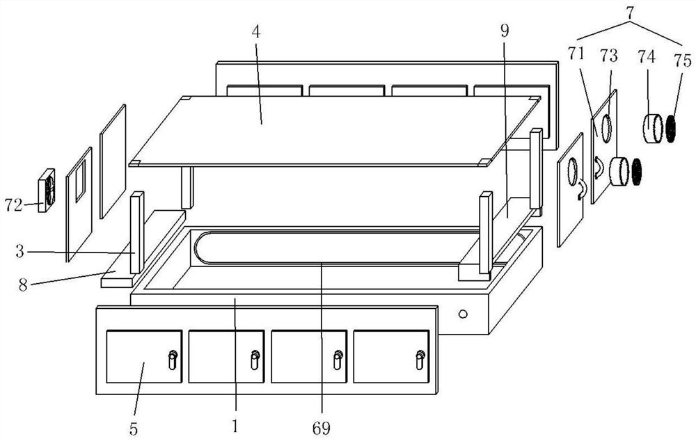 Outdoor green body airing rack for ceramic production