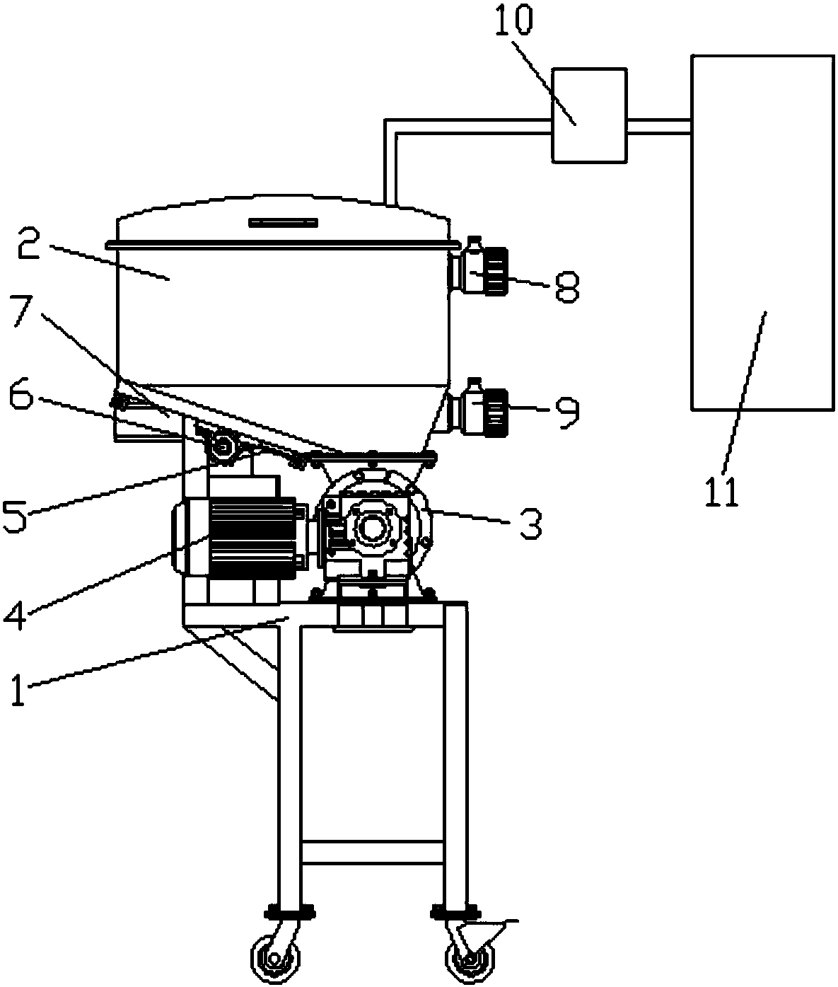 Fully-automatic powder spreading device