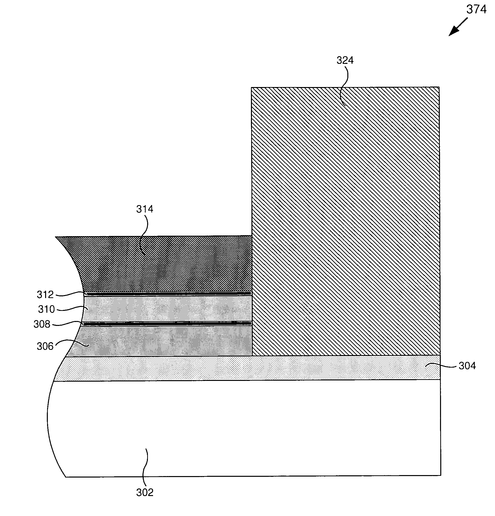 PHEMT structure having recessed ohmic contact and method for fabricating same